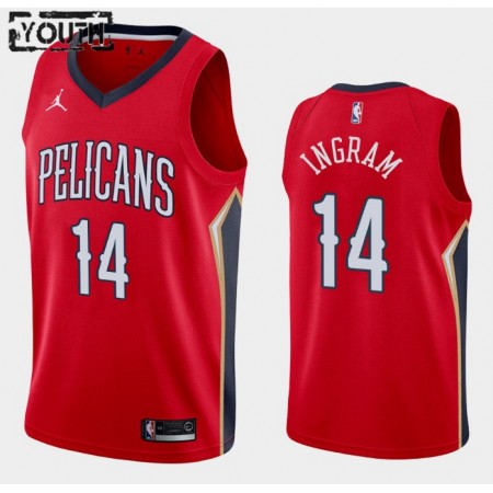Maillot Enfant New Orleans Pelicans Brandon Ingram 14 2020-21 Jordan Brand Statement Edition Swingman